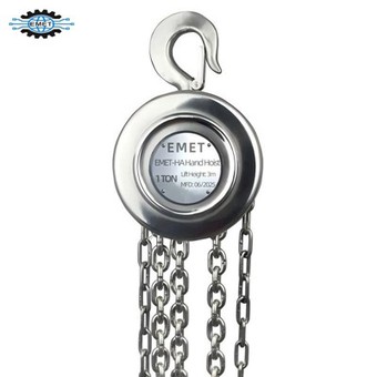 Ruostumattomasta teräksestä valmistettu manuaalinen ketjunostin